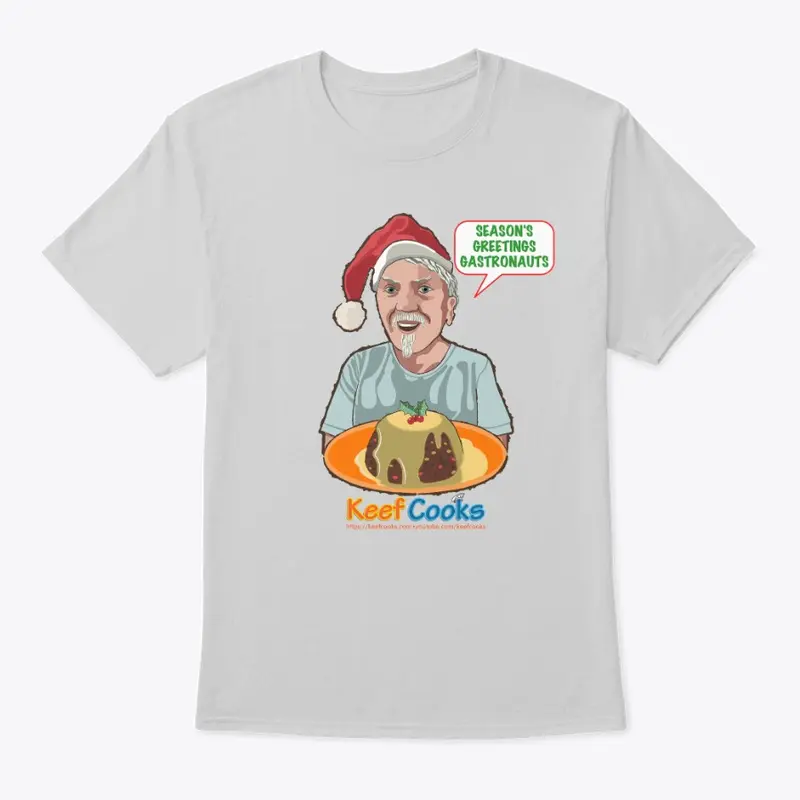 KeefCooks Christmas t-shirt